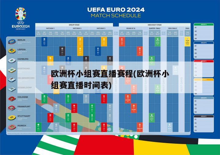 欧洲杯小组赛直播赛程(欧洲杯小组赛直播时间表)